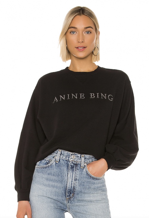 Anine Bing - Black sweatshirt