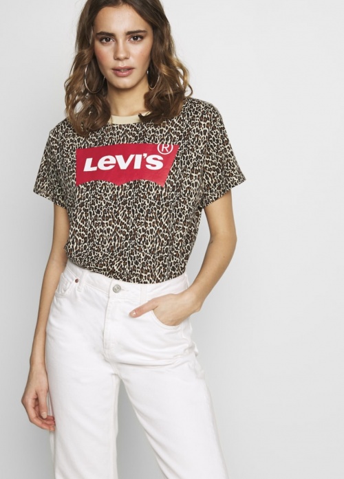 Levis - T-shirt léopard
