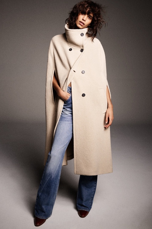 Zara - Manteau cape