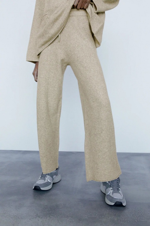 Zara - Pantalon en maille 