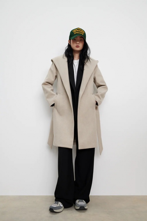 Zara - Manteau à capuche