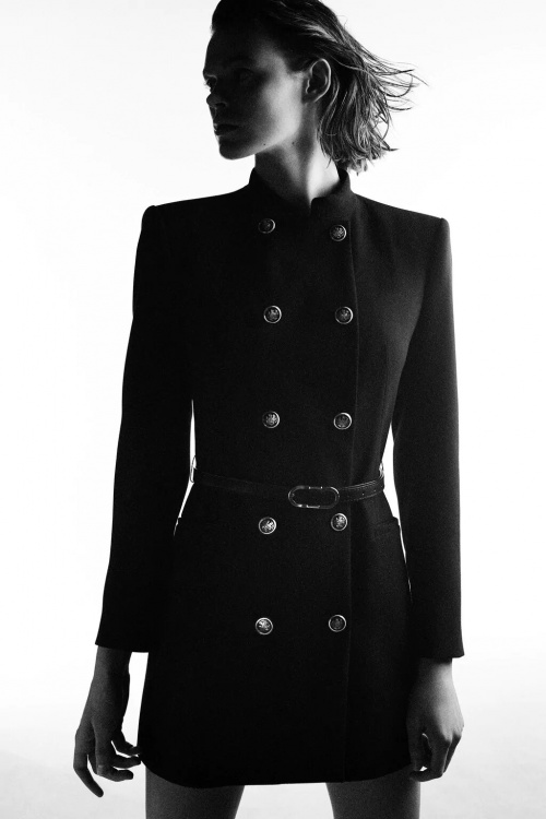 Zara - Manteau avec ceinture