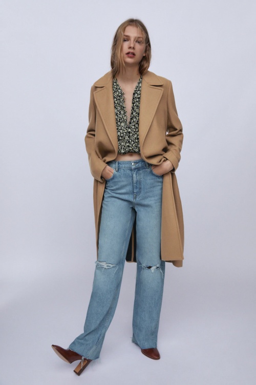 Zara - Manteau en laine