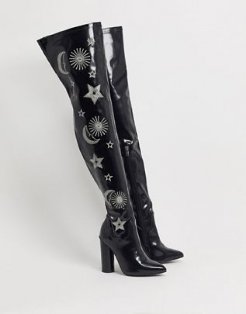 Koi Footwear - Cuissardes motif étoile