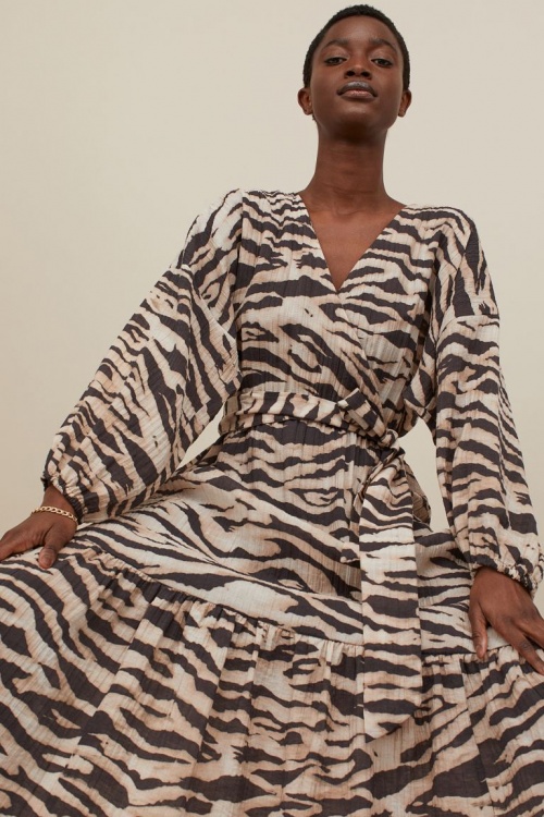 H&M - Robe portefeuille