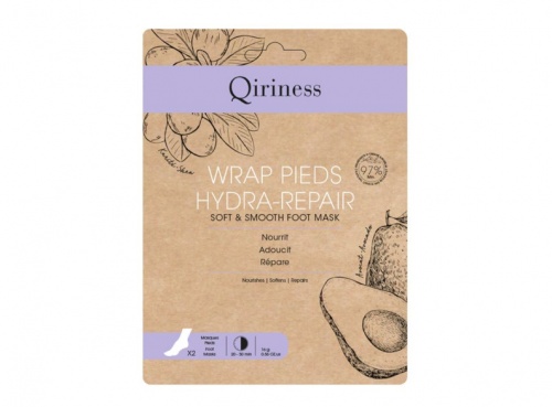 Qiriness - Masque wrap pieds Hydra-Repair