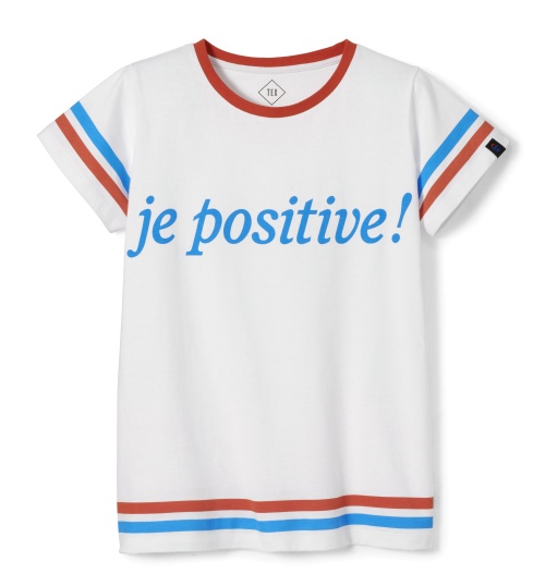 Carrefour - T-shirt 'Je Positive' (disponible le 29 juin)