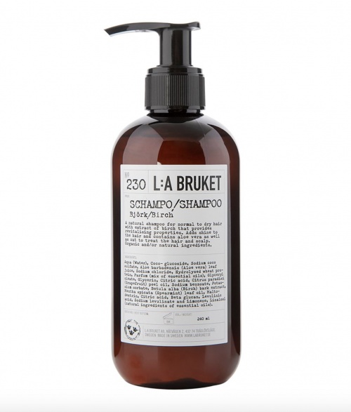 L:A BRUKET - N°230 Shampoing naturel à l’extrait de Bouleau 240 ml