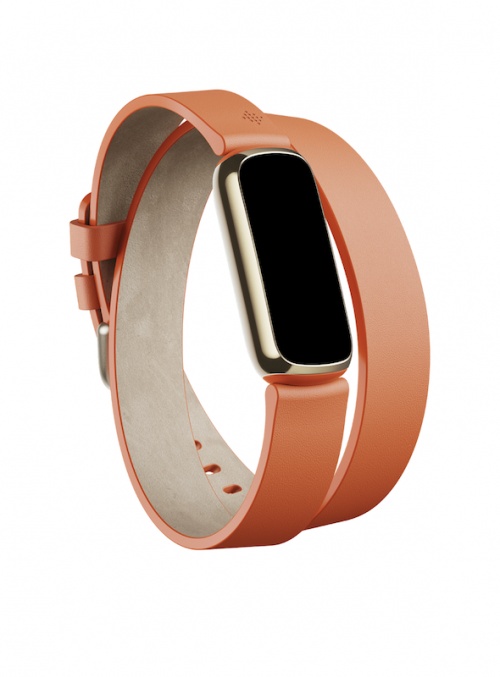 Fitbit - Bracelet double tour en cuir