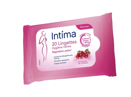 Intíma - Lingettes Cranberry