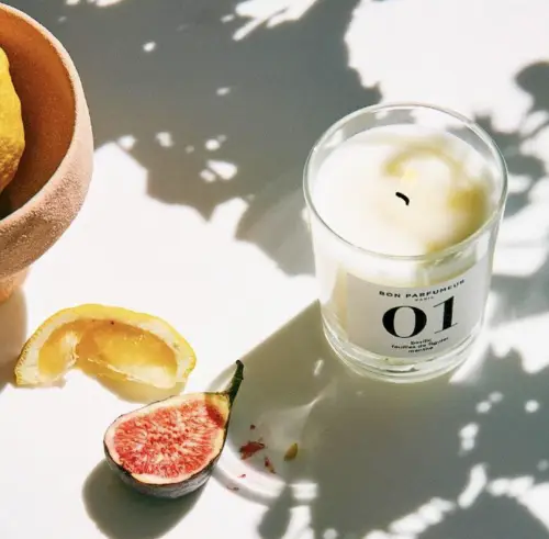 Bon Parfumeur - Candle 01: basil, fig leaves, mint
