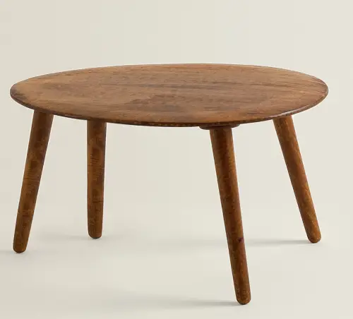 Zara Home - Table en bois biseauté