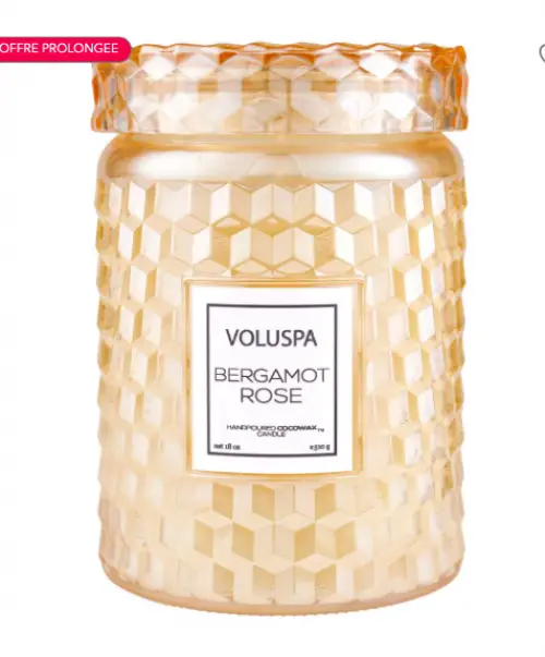 Voluspa - Bougie Bergamot Rose 