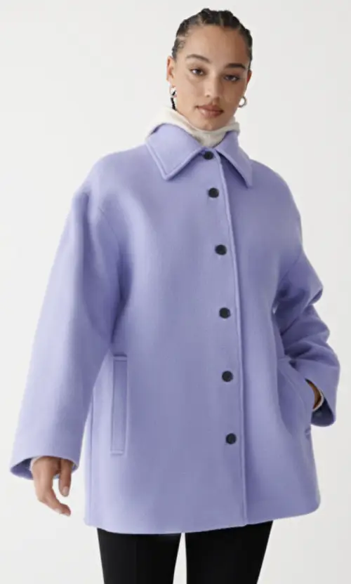 & Other Stories - Buttoned Wool Coat
