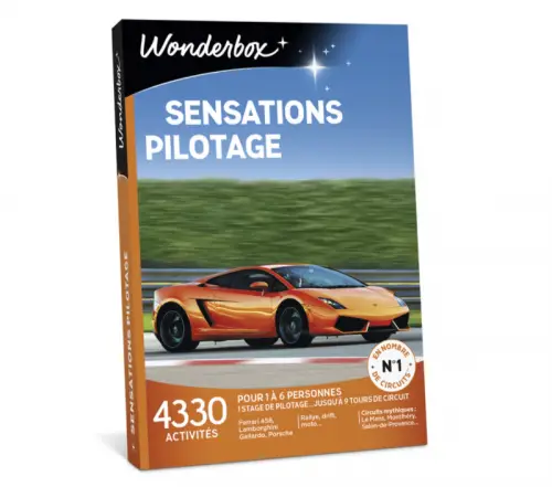 Wonderbox - Sensations Pilotage