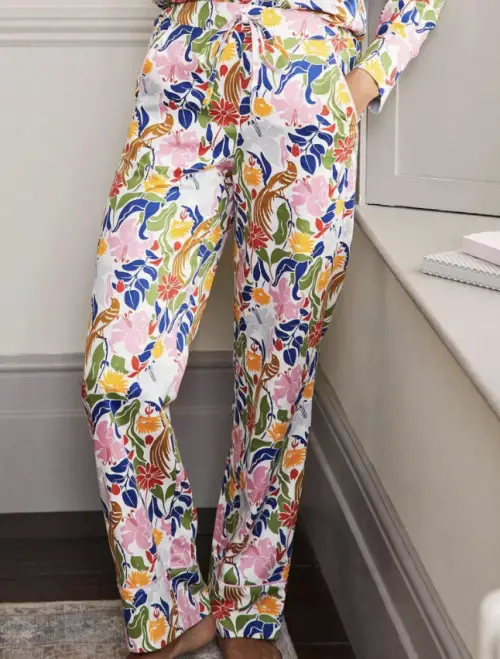 Boden - Pantalon à fleurs 