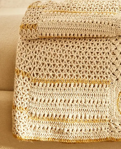 ZARA Home - Plaid crochet