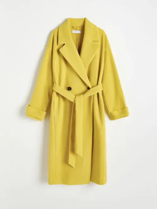 Reserved - manteau jaune 