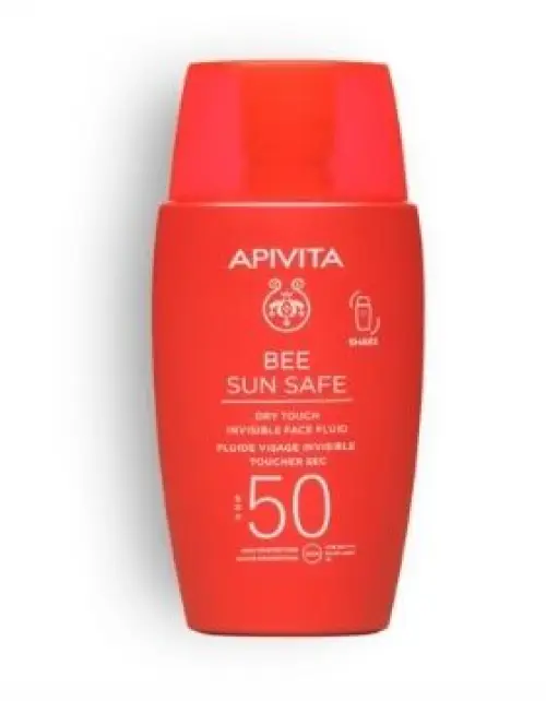 Apivita - Fluide Visage Invisible Toucher Sec SPF50
