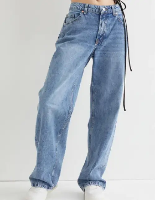 H&M - Jean Wide Low taille basse