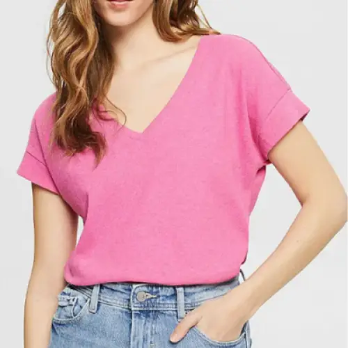 Esprit - t-shirt rose 