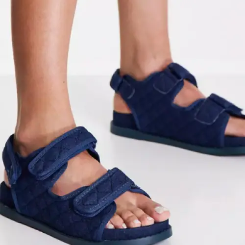 Public Désire - sandales en jean 