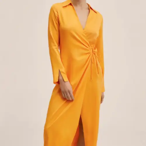 Mango - robe drapée 