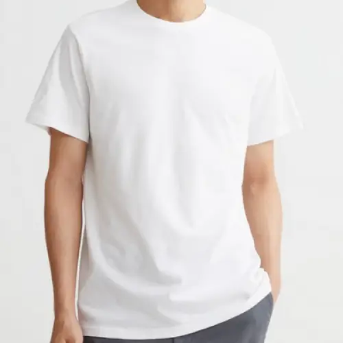 H&M - T-shirt blanc 