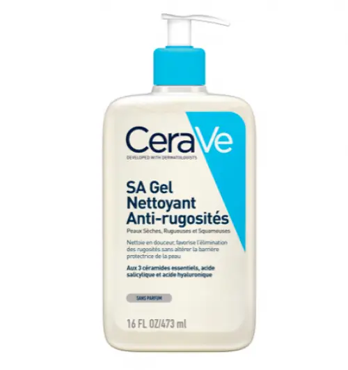 Cerave - Gel nettoyant SA anti-rugosités