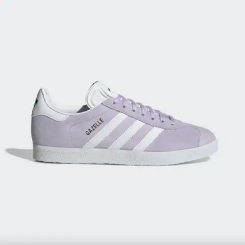 Adidas - Gazelle violet et blanc