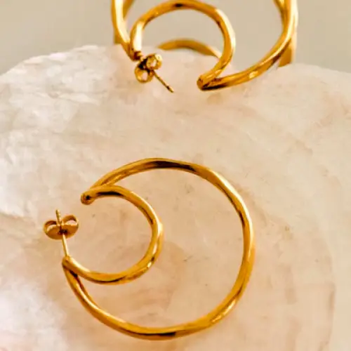 Sézane - Boucles d'oreilles anneaux
