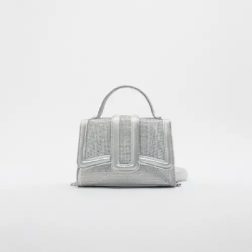 Zara - Mini sac en strass