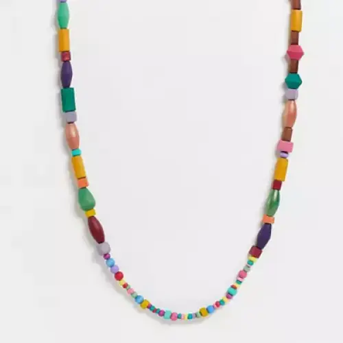 Mango - Collier de perles - Multicolore