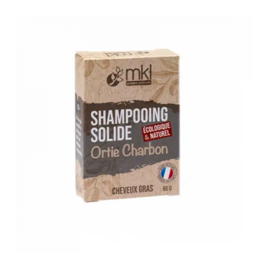 MKL - Shampooing solide 65 g - Orties Charbon