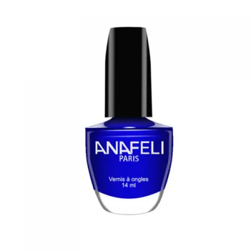 Anafeli - Vernis à ongles bleu électrique