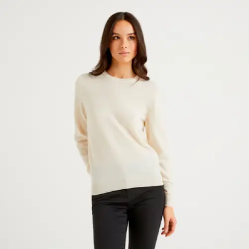 Benetton - Pull col rond