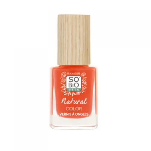 So'Bio Etic - Vernis à ongles naturel - 30 Orange pop - 11 ml