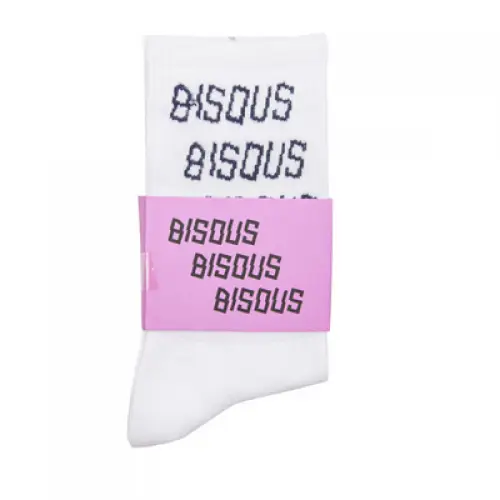 Bisous Bisous - Bisous Socks Bisous X3 White / Navy