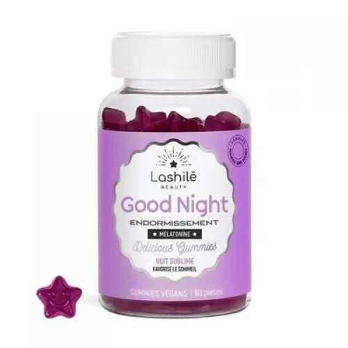 Lashilé Beauty - Good Night Endormissement rapide, sommeil de qualité - 1 mois