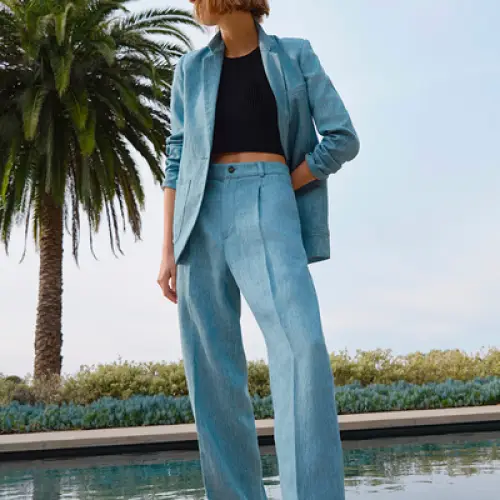 Vanessa Bruno - Pantalon tailleur lin