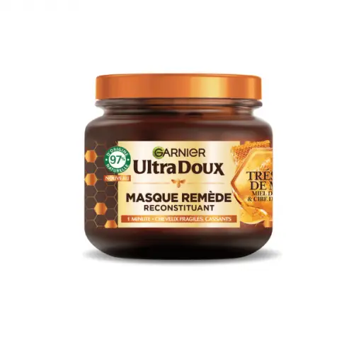 Garnier Ultra Doux - Masque Remède Reconstituant Trésors de Miel