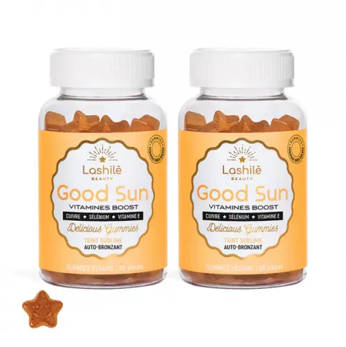 Lashilé Beauty - Good Sun - Vitamins Auto-bronzant - 2 mois