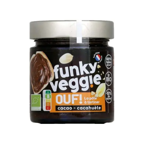 Funky Veggie - Pâte à tartiner ouf cacahuètes
