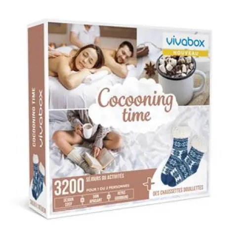  Coffret cadeau Cocooning Time - VIVABOX