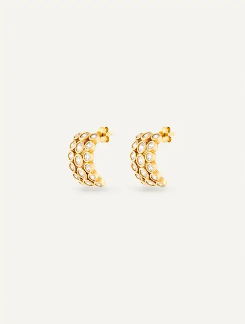 Trio earrings doré - Maison Dorée