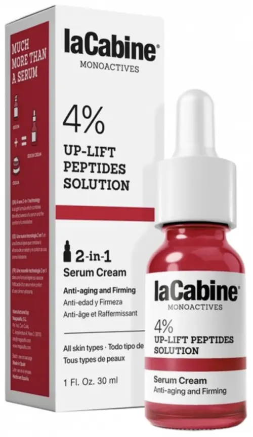 Sérum crème 2 en 1 - 4 % Up-Lift Peptides - laCabine