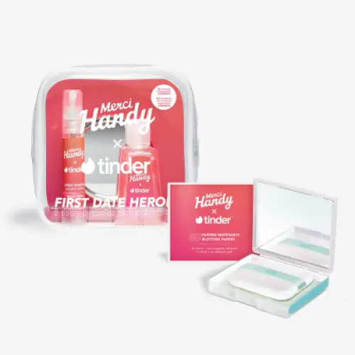 Tinder x Merci Handy - First Date Heroes + Papier Matifiant