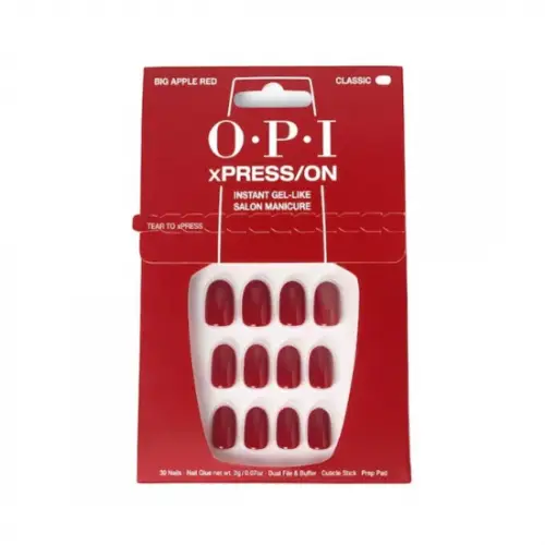 O.P.I - xPRESS/ON - Faux Ongles Big Appel Red Rouge