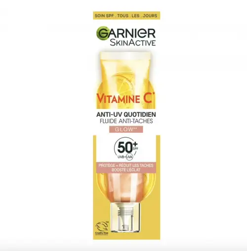 Fluide Anti-UV Quotidien GLOW Vitamine C - Garnier