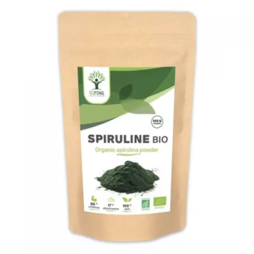 Spiruline Bio en poudre - Bioptimal